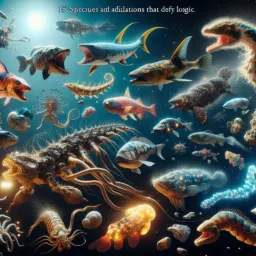 Animais incríveis com adaptações extraordinárias que desafiam a lógica da natureza
