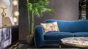 uma sala decorada
