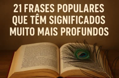 21 Frases Populares Que Têm Significados Muito Mais Profundos