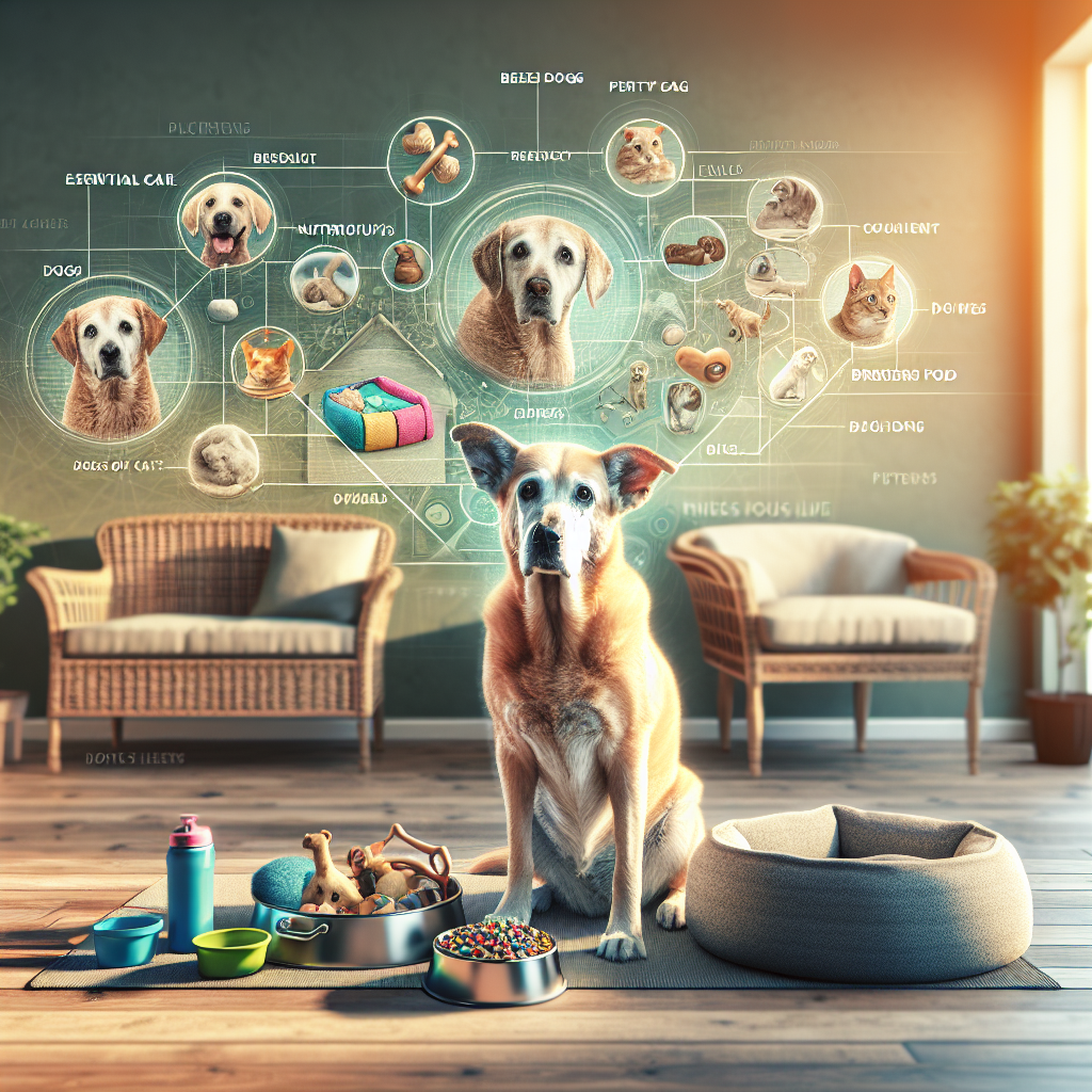 Cães idosos: cuidados essenciais para prolongar a vida com qualidade