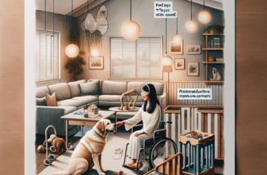 Como adaptar sua casa para um pet com deficiência visual