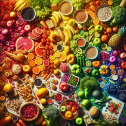 O que as Cores dos Alimentos Revelam sobre a Nossa Saúde