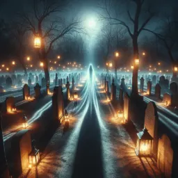 O que as luzes em cemitérios podem revelar sobre a vida após a morte?