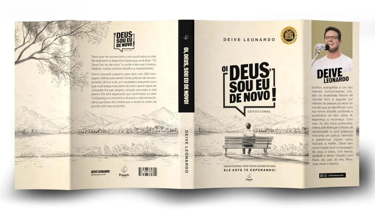 Devocional 2026 – Oi Deus, sou eu de novo! Deive Leonardo: O guia diário que inspira cada novo amanhecer